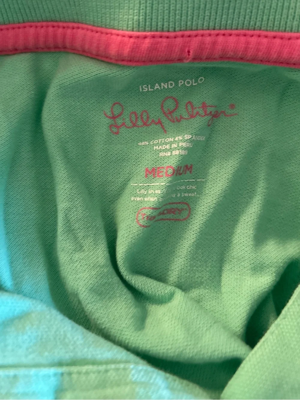 Lilly Pulitzer sleeveless collared partial button front shirt M - Picture 4 of 10